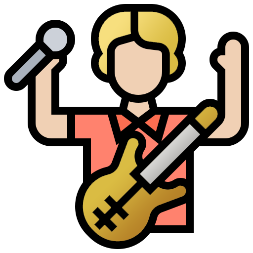 Icono de música pop